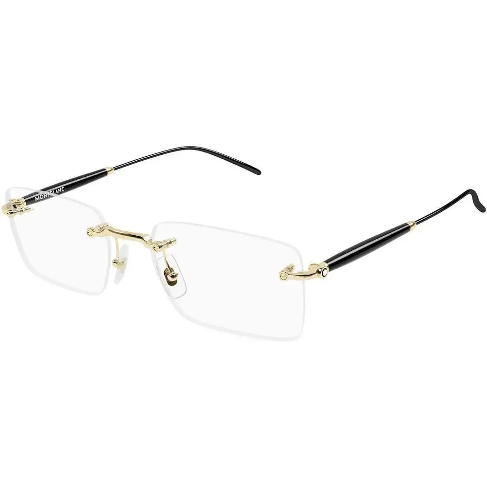 Mont Blanc MB0411O Eyeglasses Gold Metal